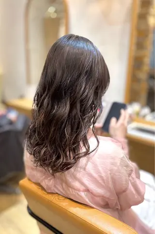 セミロング AKI🌼 aroma hairのヘアスタイル