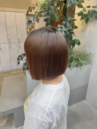ショート Lit by ways所属・縮毛矯正/カラー ayunaのヘアスタイル
