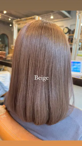 ミディアム カラー ハイライト/インナー /ブリーチ/レイヤーのヘアスタイル