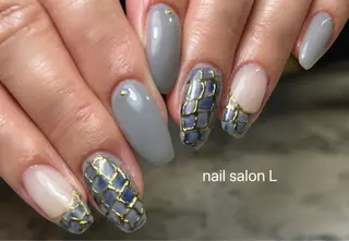 ネイル 吉川市 ネイルサロンLのネイルデザイン