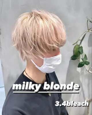 ミディアム カラー ヘアアレンジ メンズ SNSで大バズり‼️ 欧米風ヘア大ヒット中のヘアスタイル