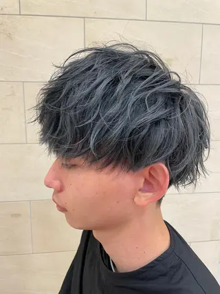 カラー メンズ mee.表参道所属・ボブ/ショート /パーマ/shinのヘアスタイル