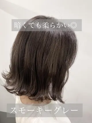 ショート カラー 🥇ブリーチ無し 透明感🥇佐藤のヘアスタイル