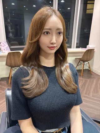 ロング カラー C'BON hair salon neaf所属・滝口 和城のヘアスタイル