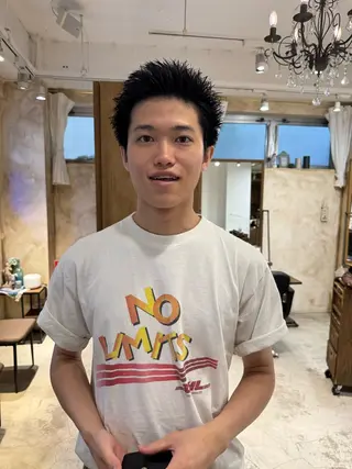 ショート メンズ美容師力石 裕隆のヘアスタイル