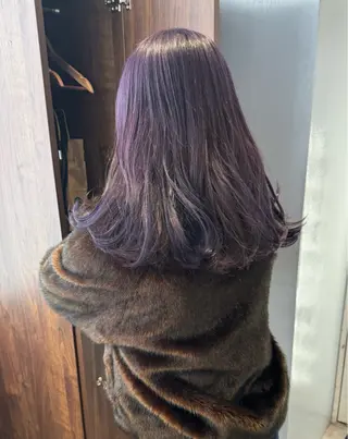 セミロング カラー 画 kirikaのヘアスタイル