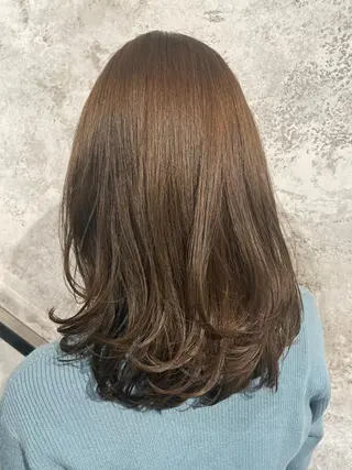 ロング M.SLASH bonheur所属・松田 真央のヘアスタイル