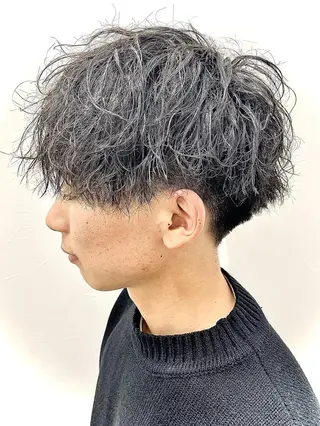 メンズ 大前 真のヘアスタイル