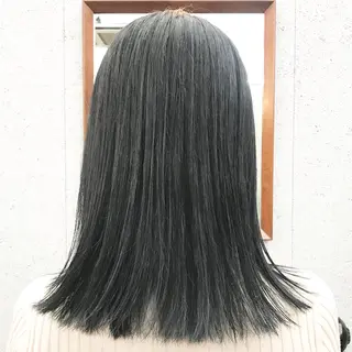 ミディアム カラー ✂︎ウルフ・ショート ✂︎MIKUNIのヘアスタイル