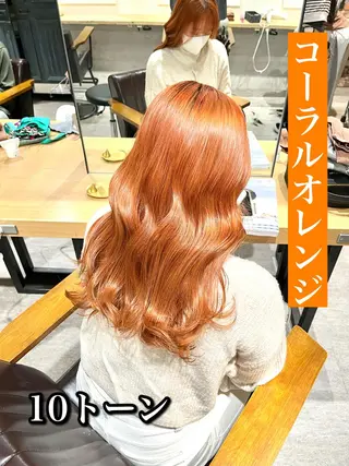 ロング カラー 艶髪カラー 渡辺岳也のヘアスタイル