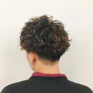 パーマ メンズ メンズサロンLOSS所属・メンズサロン rootのヘアスタイル