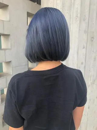 ショート カラー Leverage New York所属・店長 濱口敬太のヘアスタイル