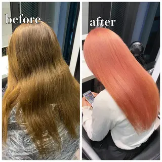 ロング カラー La fith liebe 京都駅前店所属・🌈ブリーチ特化🌈 MINATOのヘアスタイル