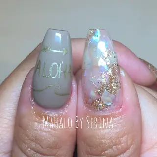 ロング ネイル SUNNY BAE. SERINAのネイルデザイン