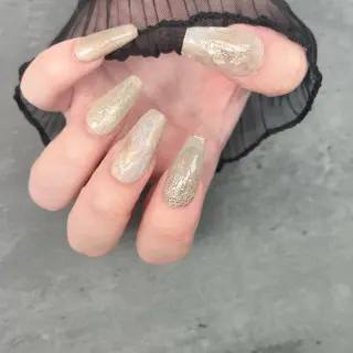 ネイル Ray. ちゅるん系ニュアンスのネイルデザイン