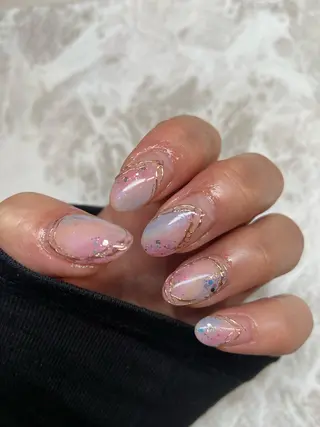 ミディアム ネイル ネイルサロン ステラのネイルデザイン