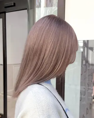 セミロング カラー 🪞ダメージレス艶 🪞れいのヘアスタイル