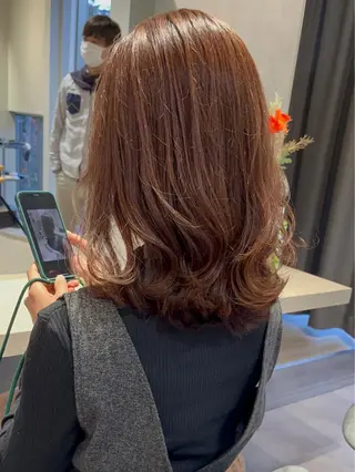 ミディアム 佐藤優太朗 似合わせ/髪質改善のヘアスタイル