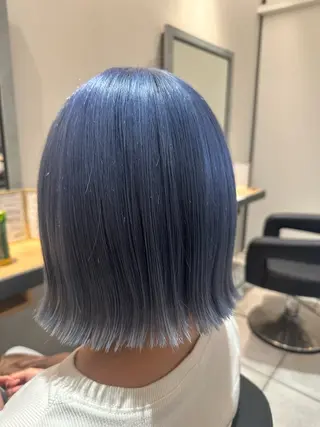 カラー 福井 美夢のヘアスタイル