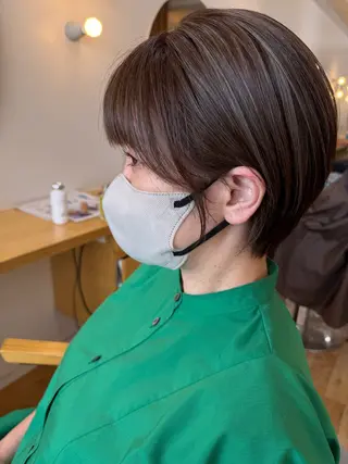 ショート 奧村 真奈のヘアスタイル