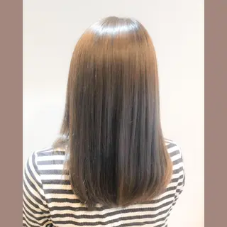 セミロング 𓅰なかがわ ふみな𓅯のヘアスタイル