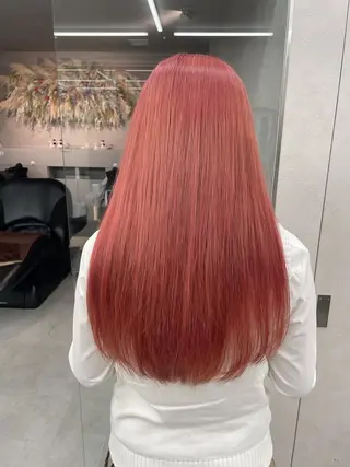 カラー 韓国ヘア/レイヤー Londエレンのヘアスタイル