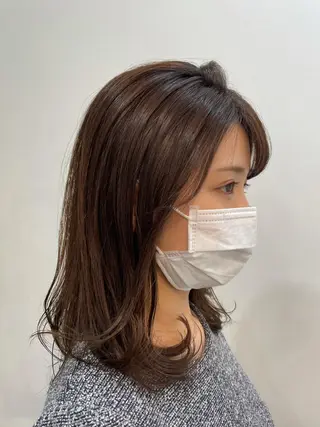 セミロング 【店長】ショート 似合わせ🦩相羽里美のヘアスタイル