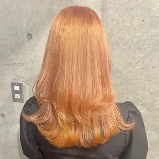 ロング カラー 藤澤 夏実/インナーカラーのヘアスタイル