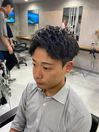 ショート パーマ メンズ 🐉『メンズ美容師』 吉田龍星🐉のヘアスタイル