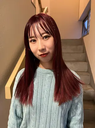 ロング SIKI yuuna レイヤーカット🪽のヘアスタイル