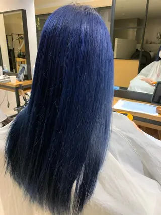 ロング 🌿earth亀有店 【緑髪のノブ】🌿のヘアスタイル