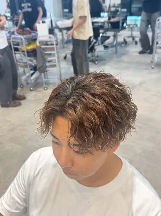 ショート パーマ fifth 児玉達哉 当日予約🙆のヘアスタイル