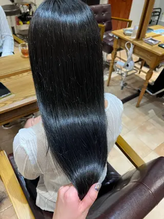 ロング カラー 🥀韓国ヘア🥀 宮津真菜のヘアスタイル