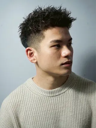 メンズ 飯田 美海のヘアスタイル