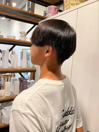 ショート メンズ オオシマ ミユのヘアスタイル