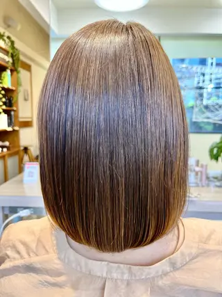 ミディアム ✨髪質改善✨ /しみちゃん【清水】のヘアスタイル