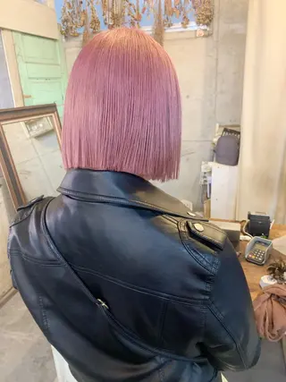 ショート カラー kimika🥑 メンズ/髪質改善のヘアスタイル