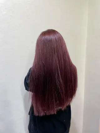 ロング カラー 𝘚𝘶𝘻𝘶 𓂃𓈒𓏸のヘアスタイル