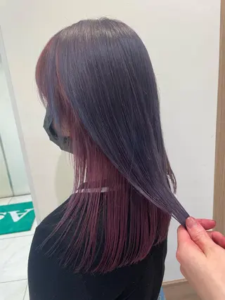 ロング 長尾菜々美🐰 ／ハイトーンカラーのヘアスタイル