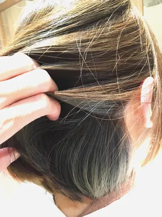 ショート カラー 浦山 和之のヘアスタイル