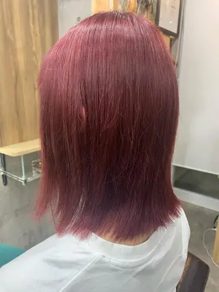 ミディアム カラー memento 斎藤大覚のヘアスタイル