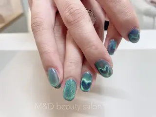 ネイル M&D BeautySalon銀座店所属・M&D 銀座店のネイルデザイン