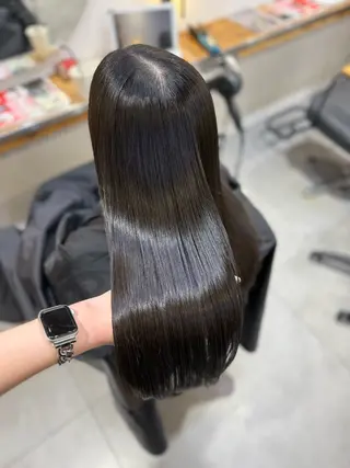 ロング 🍃ユウミ/大阪 梅田/ナチュラル🍃のヘアスタイル