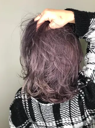 ミディアム カラー どんな髪の悩みも解決 します✨田嶋俊一✨のヘアスタイル