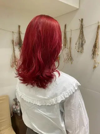 ミディアム カラー はだゆうき @hadadan08のヘアスタイル