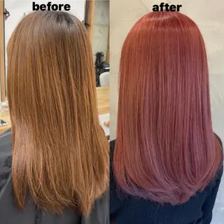 ロング カラー 韓国レイヤーカット★ 小林大樹のヘアスタイル