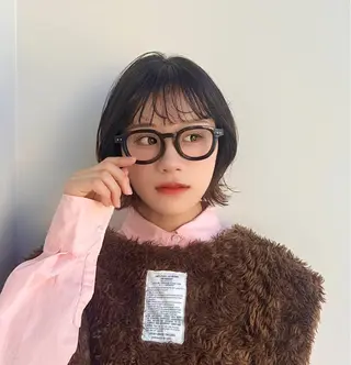 ショート カラー 暖色/ブリーチカラー 🍊 yu-na.のヘアスタイル