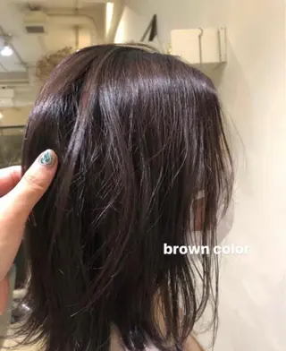 カラー リリカ🐈‍⬛ブリー チカラー/上永谷のヘアスタイル