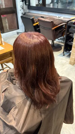 セミロング りん/神楽坂 English okのヘアスタイル