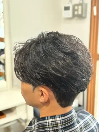 パーマ メンズ Snalyメンズ特化 スエハラのヘアスタイル